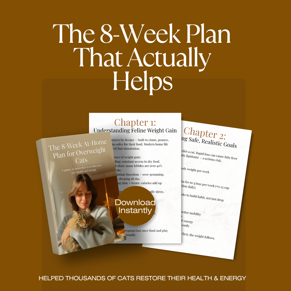 The 8-Week At-Home Plan for Overweight Cats