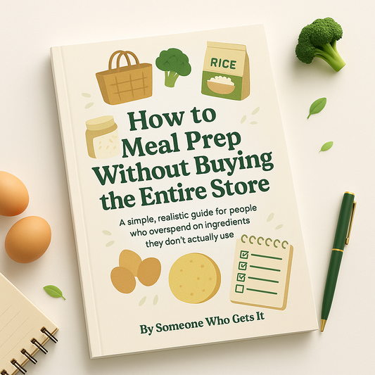 How to Meal Prep Without Buying the Entire Store