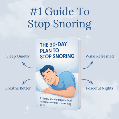The 30-Day Plan to Stop Snoring