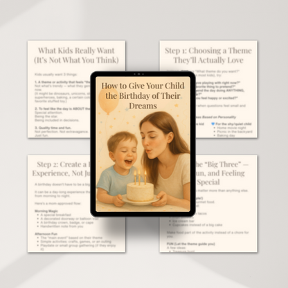 How to Give Your Child the Birthday of Their Dreams