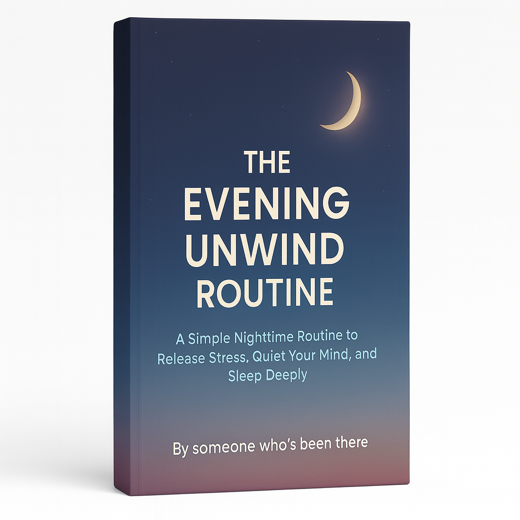 🌙 The Evening Unwind Routine