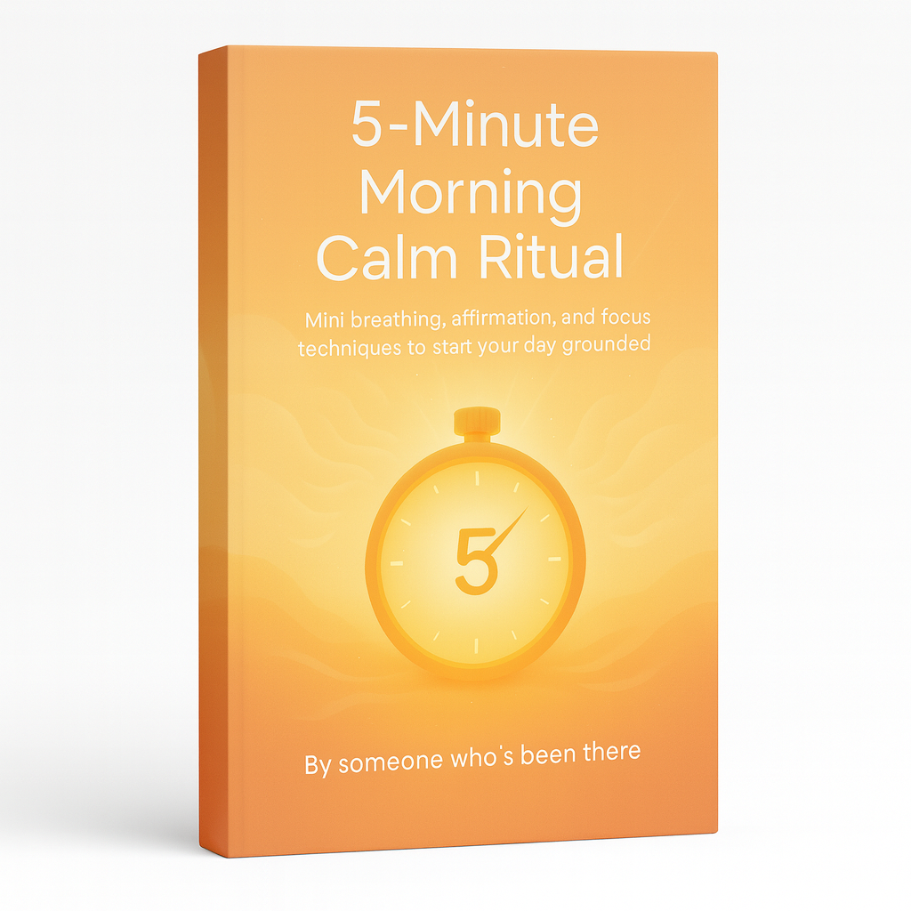 🌅 The 5-Minute Morning Calm Ritual