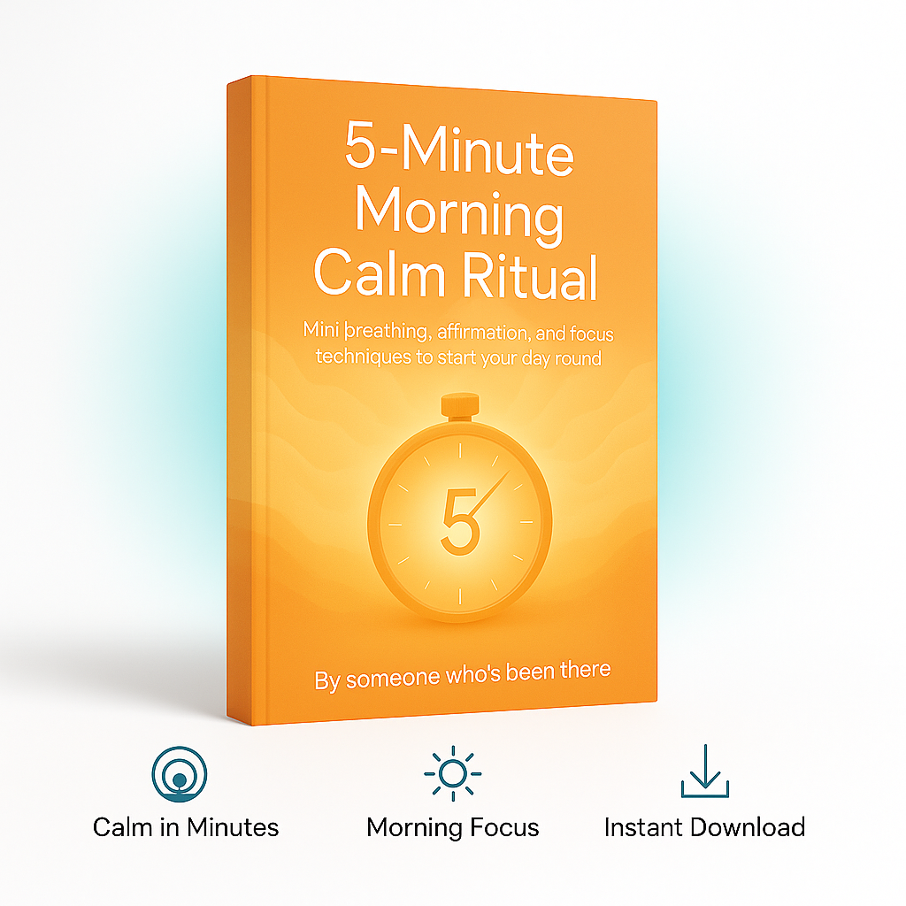 🌅 The 5-Minute Morning Calm Ritual