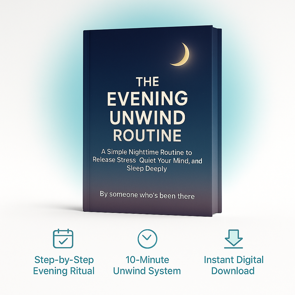 🌙 The Evening Unwind Routine