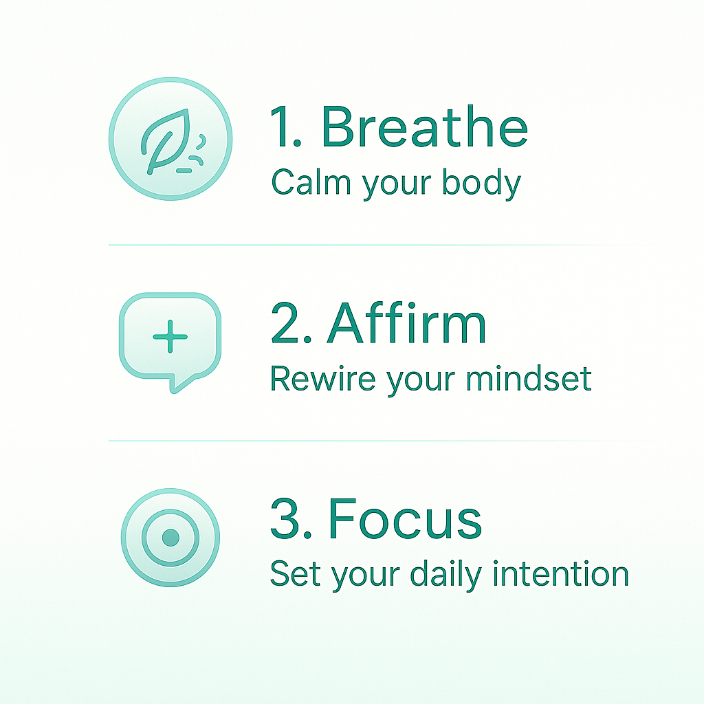 🌅 The 5-Minute Morning Calm Ritual